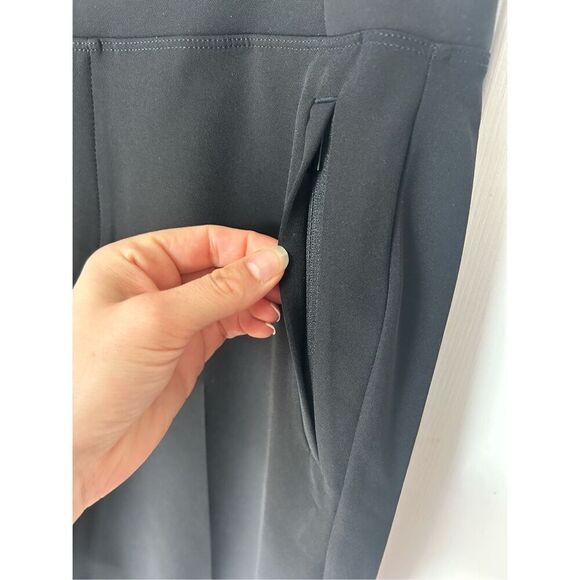 Athleta black dress pants with pockets stretchy size 6P - Picture 3 of 5
